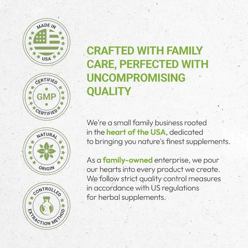 Vista 5 de Eleuthero USDA Organic Extracto sin alcohol, gotas de hierbas de alta potencia Hecho de 100% orgánico certificado Eleuthero