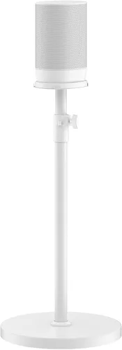 Vista 6 de Soporte de altavoz de altura ajustable para Sonos Move, soporte de suelo resistente para Sonos Move & Move 2 con diseño de cable de alimentación