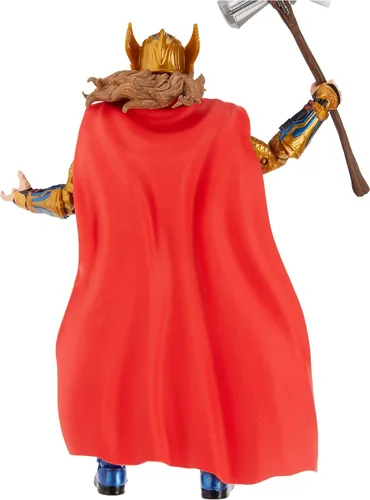 Vista 5 de Marvel Legends Series Thor: Love and Thunder Thor Action Figure 6-inch Collectible Toy, 3 Accessories