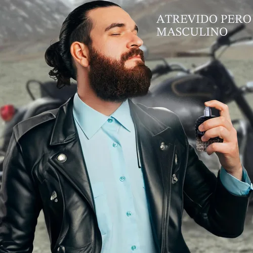 Vista 5 de Valentine Nero - Fragancia aromática amaderada con notas florales y minerales, aroma masculino, 3.4 fl oz