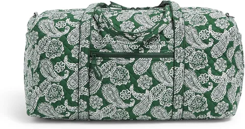 Vista 2 de Vera Bradley Women's Collegiate Large Travel Duffle Bag (Multiple Teams Available), Cotton