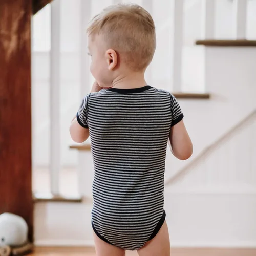 Vista 3 de Burts Bees Baby baby-boys Bodysuits 5-pack Short Long Sleeve One-pieces 100 Organic Cotton