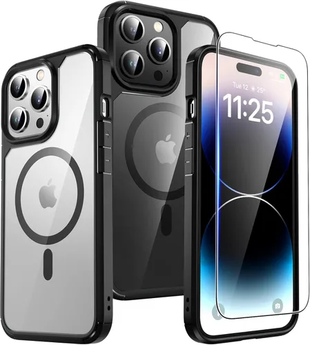 Vista 27 de TAURI Funda para iPhone 17, antiamarilleamiento con protector de pantalla, protección de grado militar, a prueba de golpes, delgada para iPhone 17