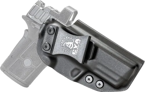 Vista 87 de CYA Supply Co. - Fundas IWB Black Optics Ready - Múltiples ajustes - Propiedad de veteranos - Fabricado en Estados Unidos
