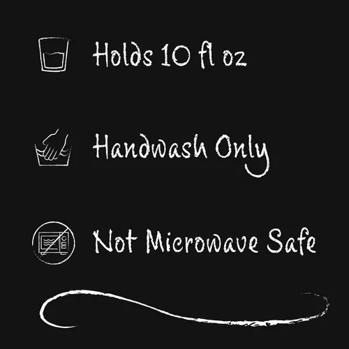 Vista 3 de Personalized Chalkboard Ceramic Coffee Mug - Start Each Day with a New Message (Chalk Included), 300ml