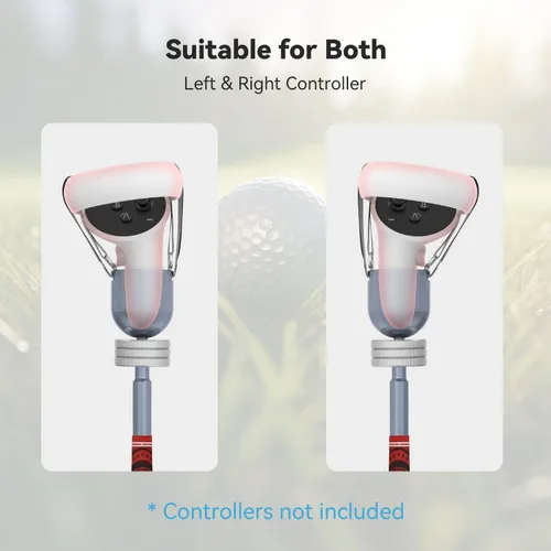 Vista 3 de DGPCT VR Golf Club for Oculus Quest 2, 1 1 Sleeve Quest 2 Controller, Vr Golf Handle Compatible with Meta Golf Game, VR Golf Club Attachment