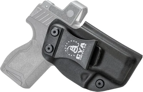 Vista 39 de CYA Supply Co. - Fundas IWB Black Optics Ready - Múltiples ajustes - Propiedad de veteranos - Fabricado en Estados Unidos