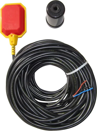 Vista 10 de Interruptor de flotador para bomba de sumidero, sensor de nivel de agua de 6 pies con microinterruptor Honeywell y longitud de sujeción ajustable