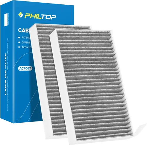 PHILTOP Filtro de aire de cabina, repuesto para CP681 (1107681-00-A), modelo 3 (2017-2021), modelo Y (2020-2021), filtro de cabina ACF067 premium
