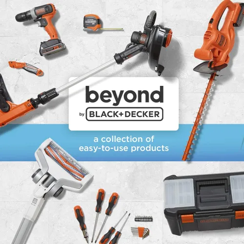 Vista 8 de beyond by BLACK+DECKER BLACK+DECKER BDST60500APB Sistema de almacenamiento apilable - Juego de 3 piezas