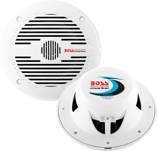 BOSS Audio System gama completa – Altavoces marinos resistentes a la intemperie de 2 vías, se venden en pares